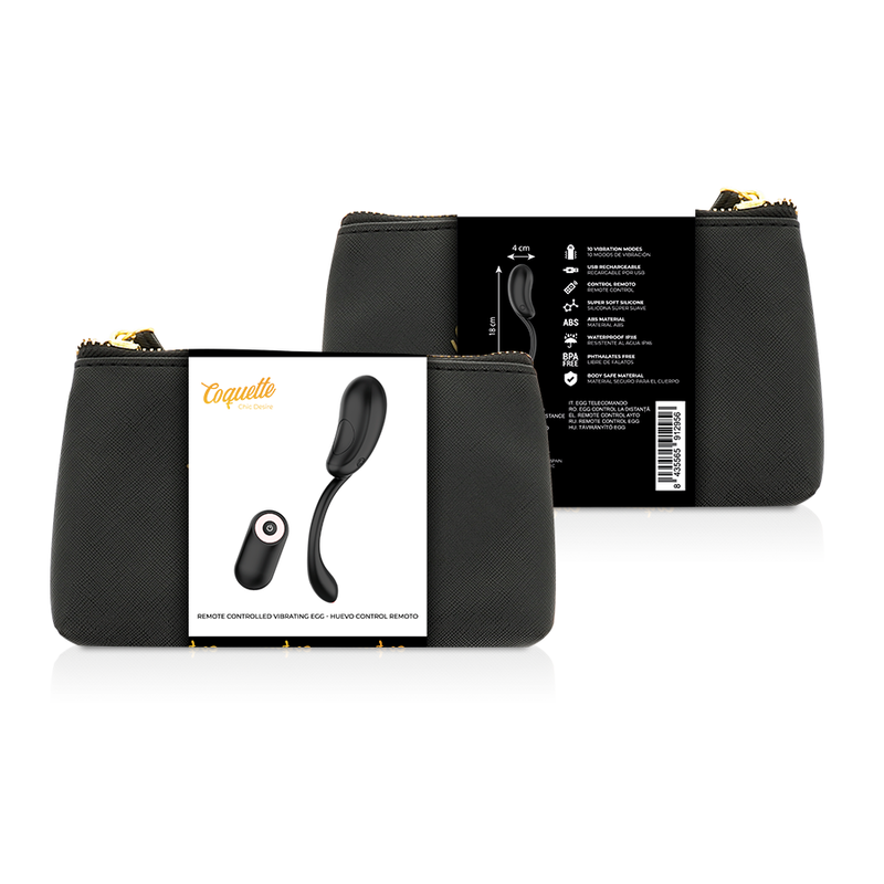 Coquette Toys Coquette Chic Desire Vibrating Egg Remote Control Rechargeable - 3
