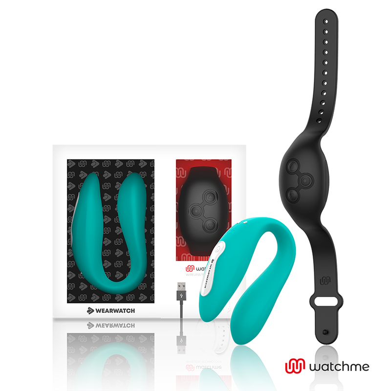 Wearwatch Dual Technology Vibrator Watchme Aquamarine Jet