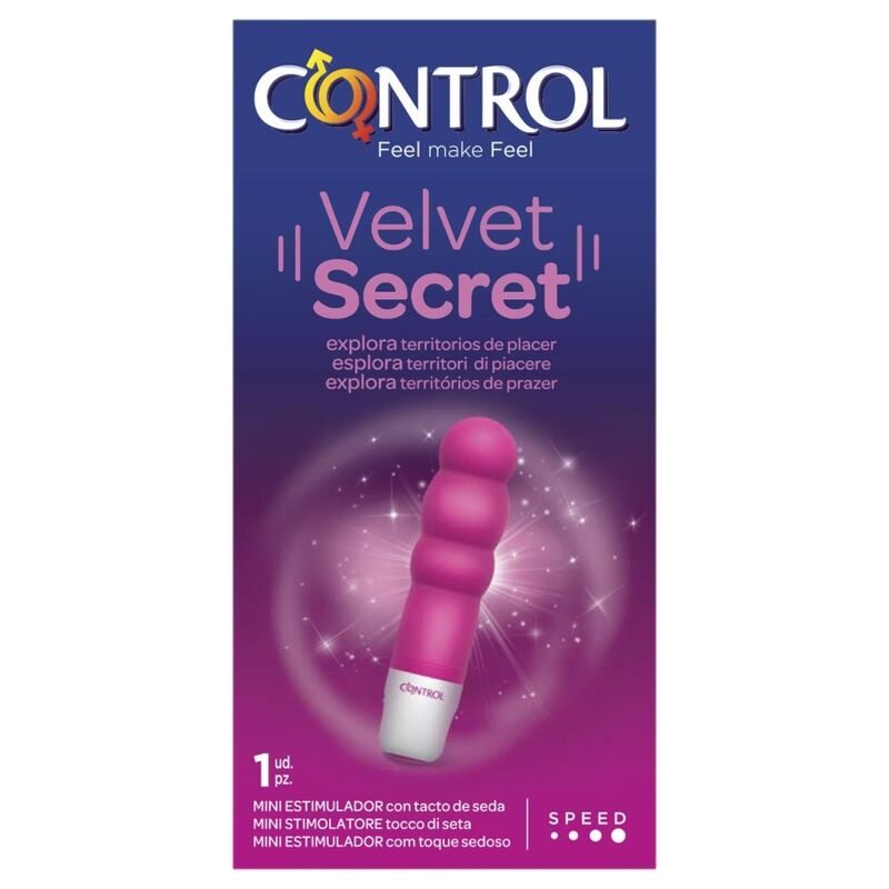 Control Toys Velvet Secret Mini Stimulator - 4