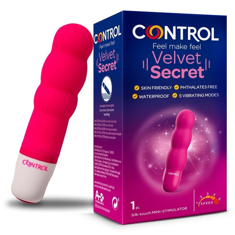 Control Toys Velvet Secret Mini Stimulator - 2