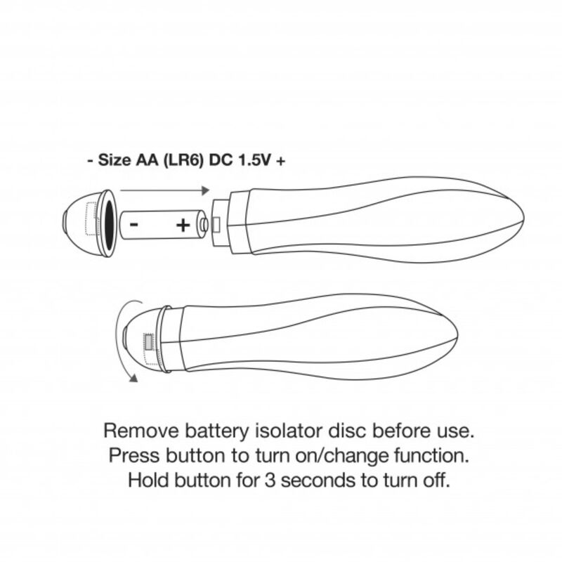 Rocks Off Twister Vibrator 10 Modes - 5