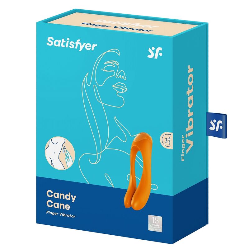 Satisfyer Vibrator Candy Cane Finger Vibrator - 2