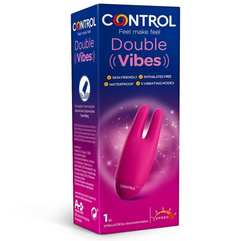 Control Toys Double Vibes Stimulator - 2