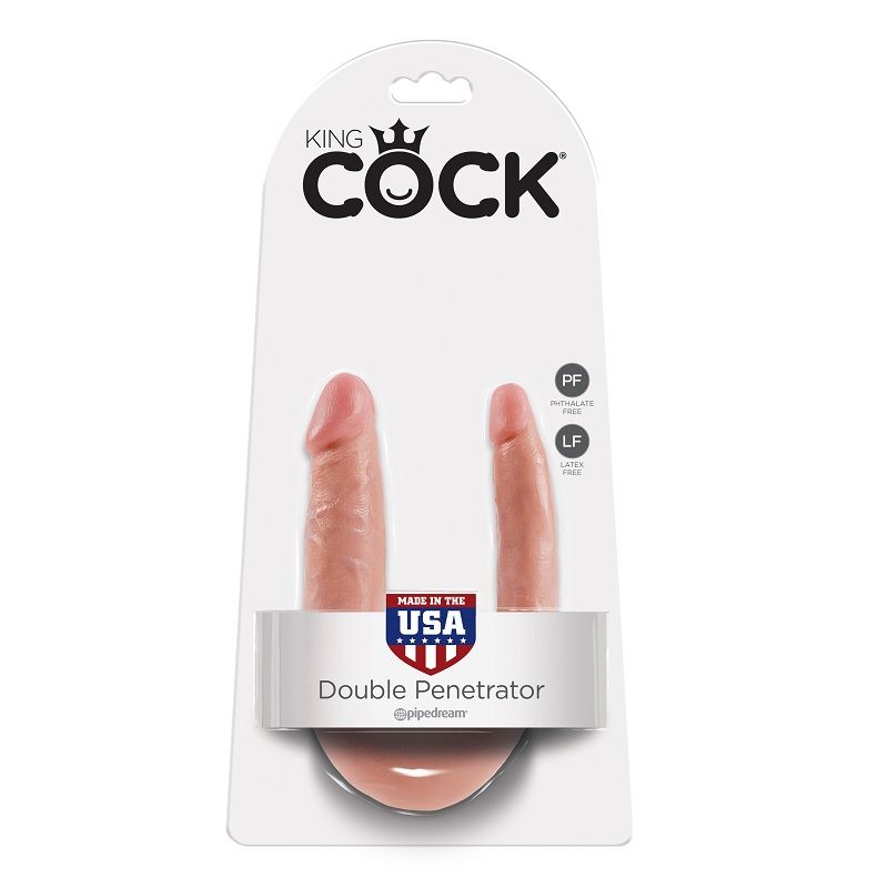 King Cock U Shaped Small Double Trouble 12,7 cm - 5