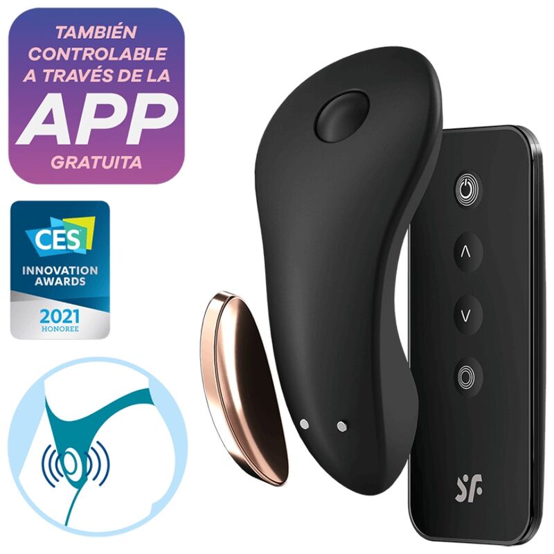 Satisfyer Connect Little Secret Panty Vibrator - 3