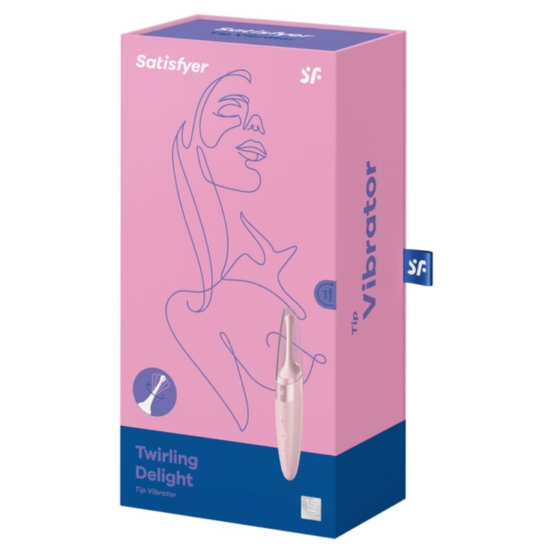 Satisfyer Vibrator Twirling Delight Clit Tip Vibrator - 3