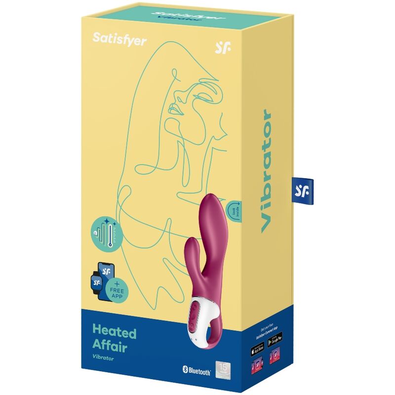 Satisfyer Vibrator Heated Affair Gspot Vibrator - 4