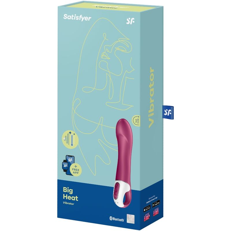 Satisfyer Vibrator Big Heat Gspot Vibrator - 4