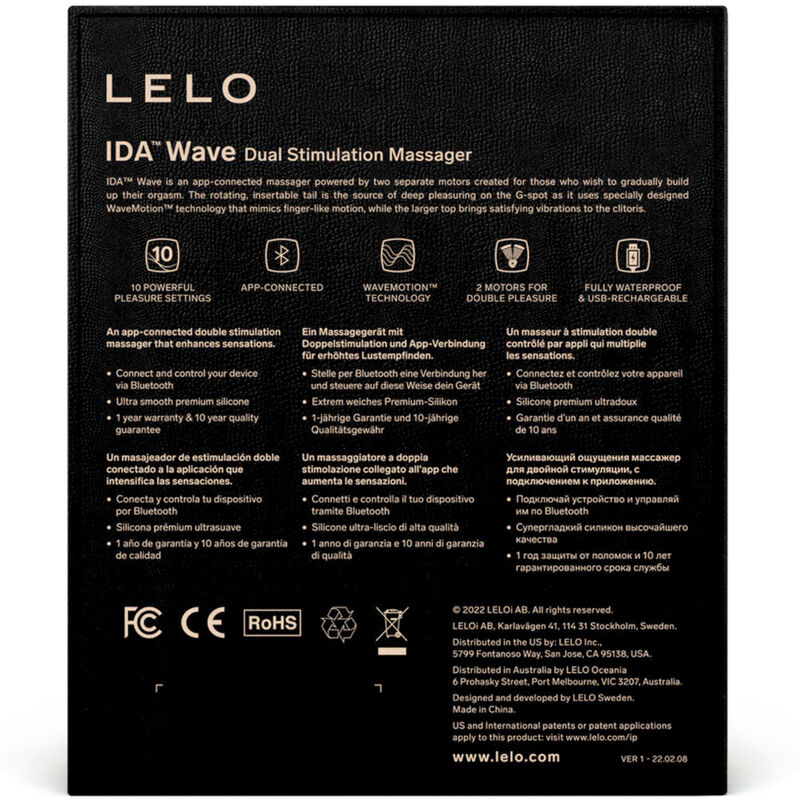 Lelo Ida Wave Couples Massager - 5