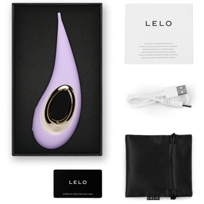 Lelo Dot Clitoris Stimulator Lilac - 2