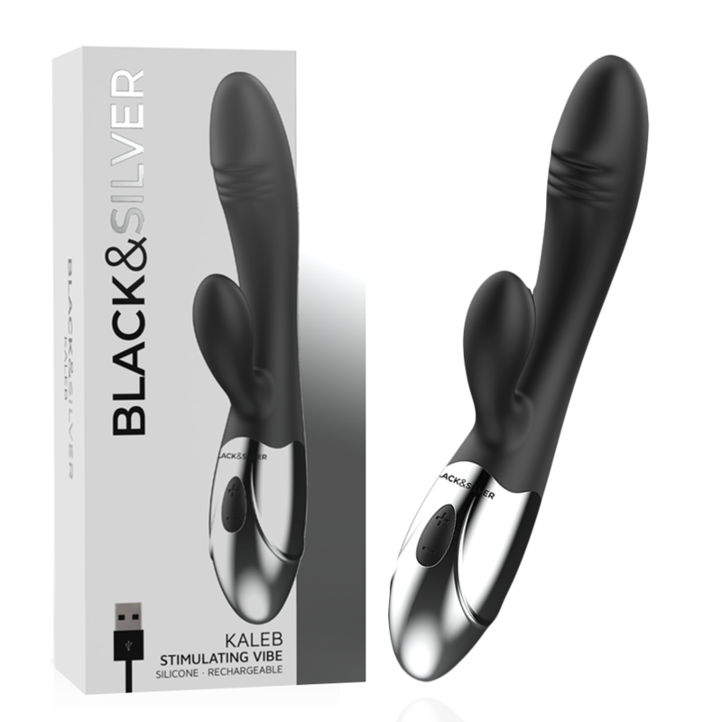Black Silver Kaleb Stimulating Vibe - 2