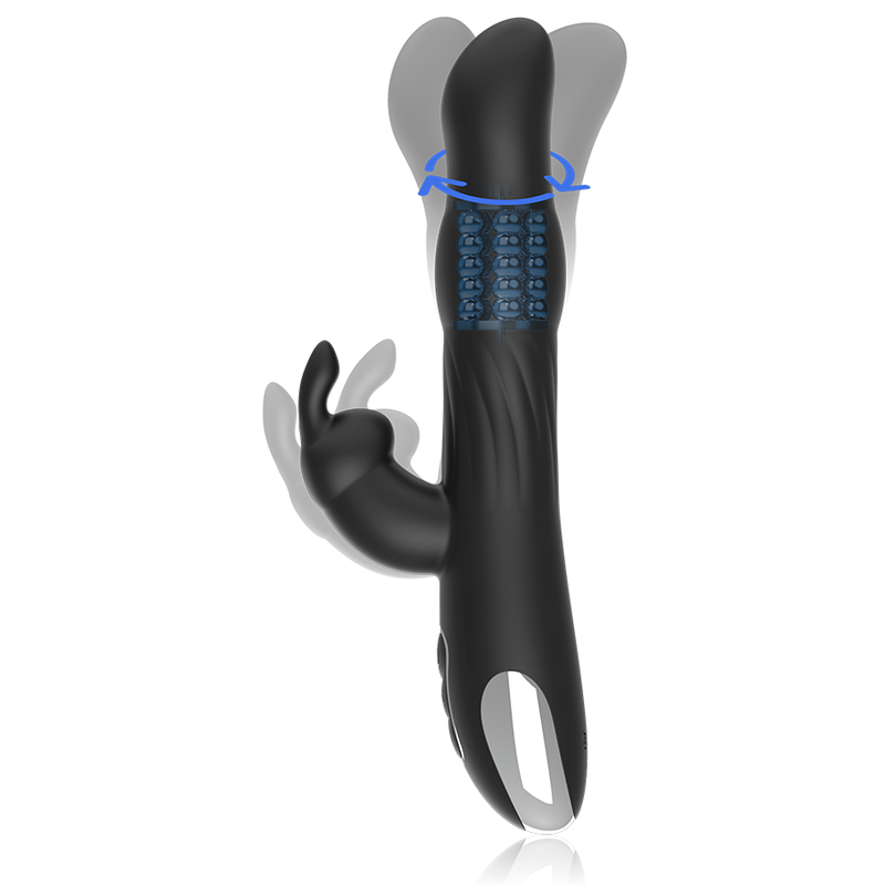 Brilly Glam Moebius Rabbit Vibrator Rotator Watchme Remote Control - 3
