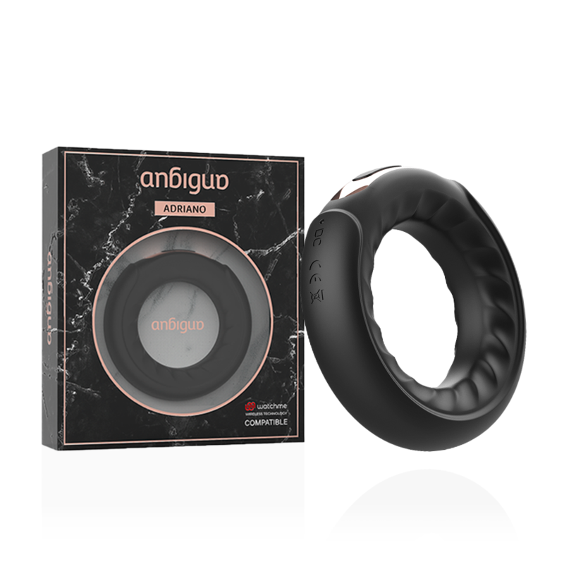Anbiguo Adriano Vibrating Ring Watchme Remote Control - 2