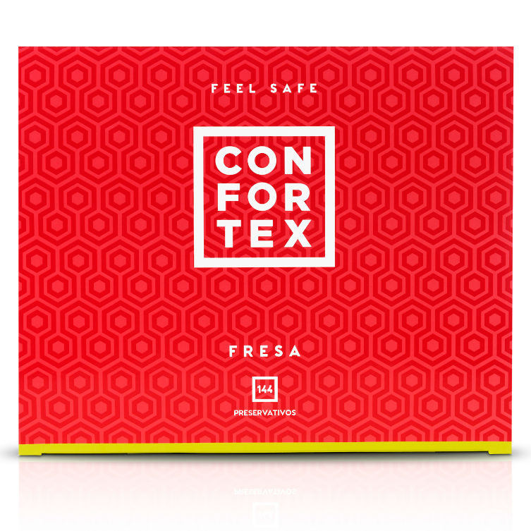 Confortex Strawberry Kondom - 2
