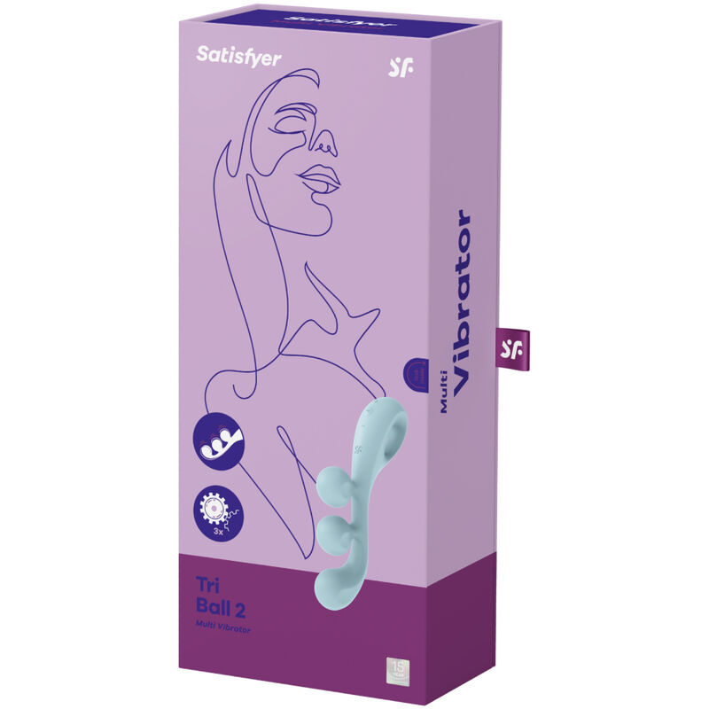 Satisfyer Vibrator Tri Ball 2 Multi Vibrator - 4