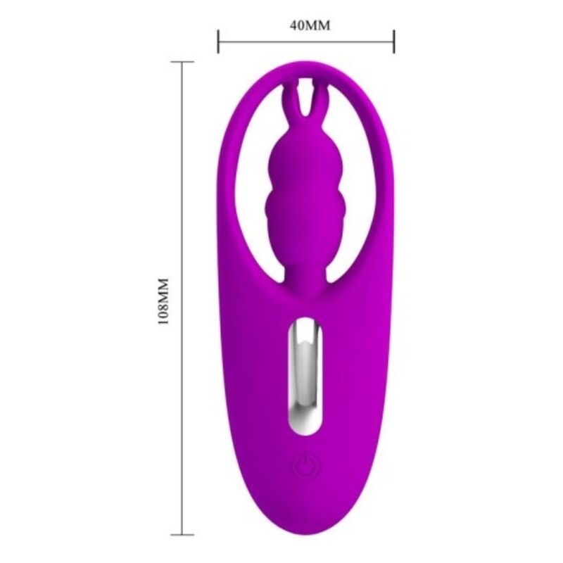 Remote Control Pretty Love Wild Rabbit Stimulator For Panties With Remote Control Lilac - 5