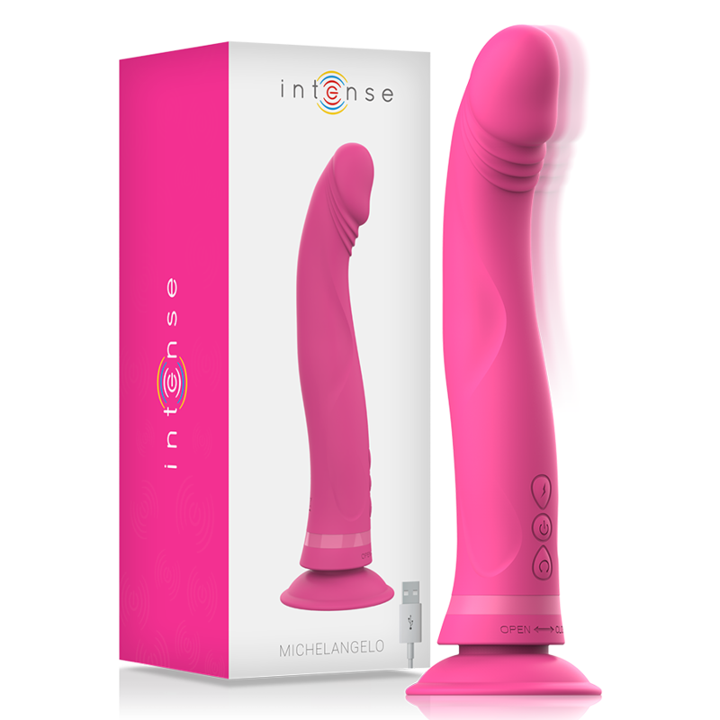 Intense High Tech Michelangelo Silicone Vibrator Dildo