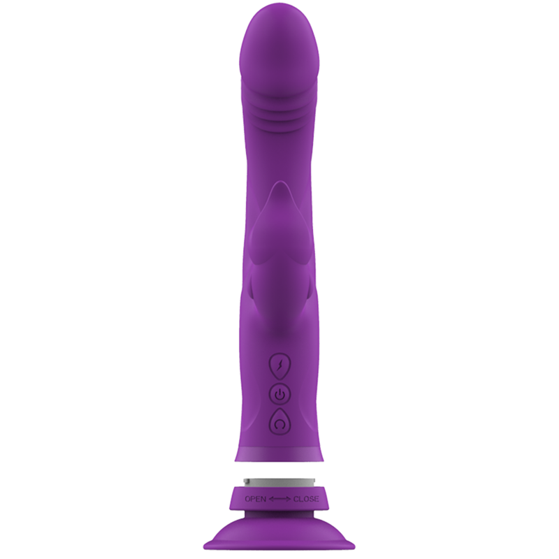 Intense High Tech Casanova Rabbit Silicone Vibrator Triple Motor - 5