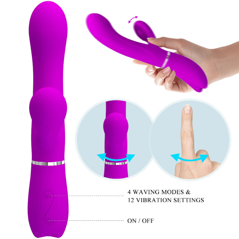 High Tech Pretty Love Clitoris Stimulator Vibrator - 5