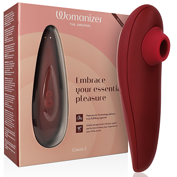Womanizer Classic 2 Clitoral Stimulator Bordeaux