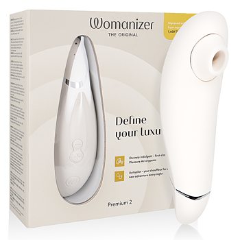 Womanizer Premium 2 Clitoral Stimulator Warm