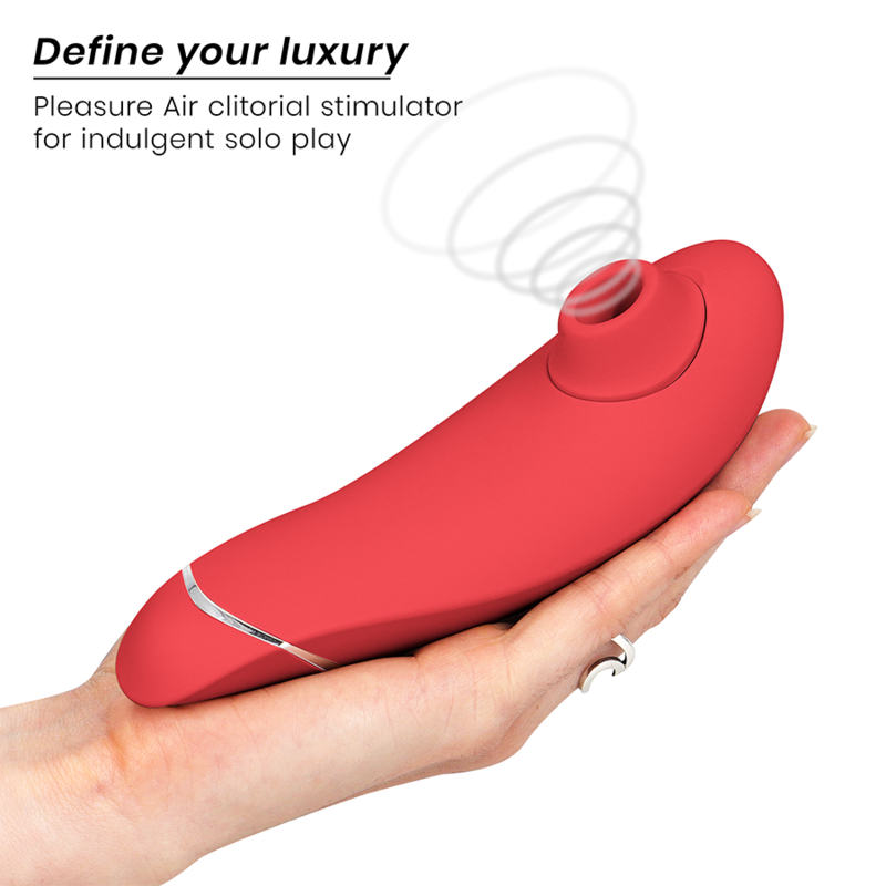 Womanizer Premium 2 Clitoral Stimulator Raspberry - 3