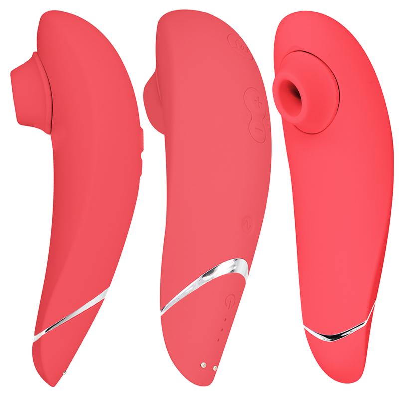 Womanizer Premium 2 Clitoral Stimulator Raspberry - 2