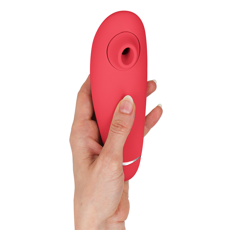 Womanizer Premium 2 Clitoral Stimulator Raspberry - 4