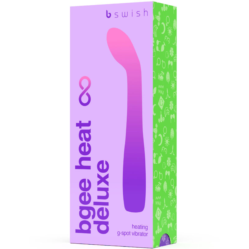 Swish Bgee Heat Infinite Deluxe Rechargeable Vibrator Lavender Silicone - 4