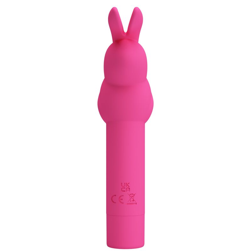 Fun Toys Pretty Love Gerardo Fuschia Rabbit Silicone Vibrator