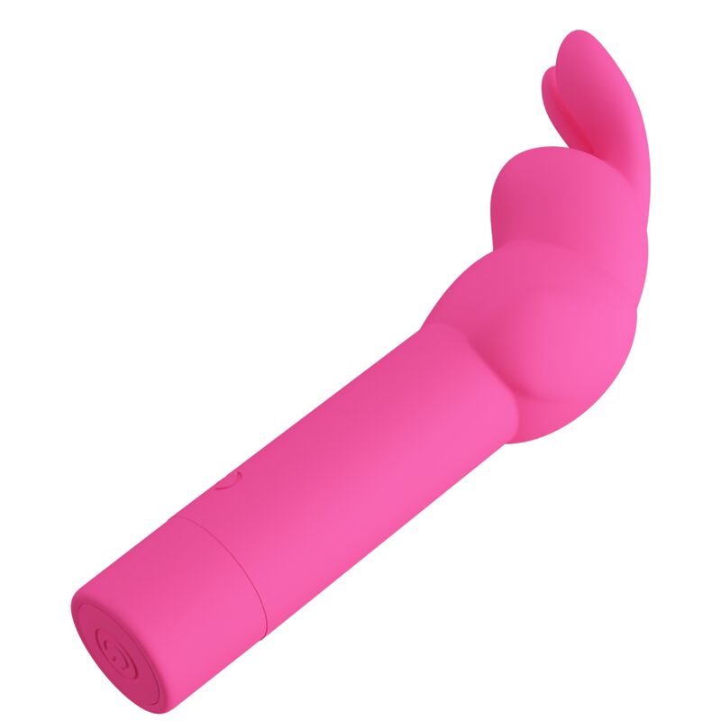 Fun Toys Pretty Love Gerardo Fuschia Rabbit Silicone Vibrator - 2