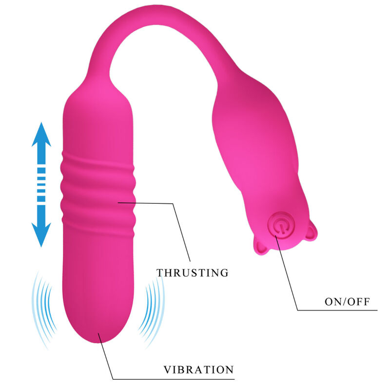 Fun Toys Pretty Love Nobikuma Silicone Vibrating Bullet