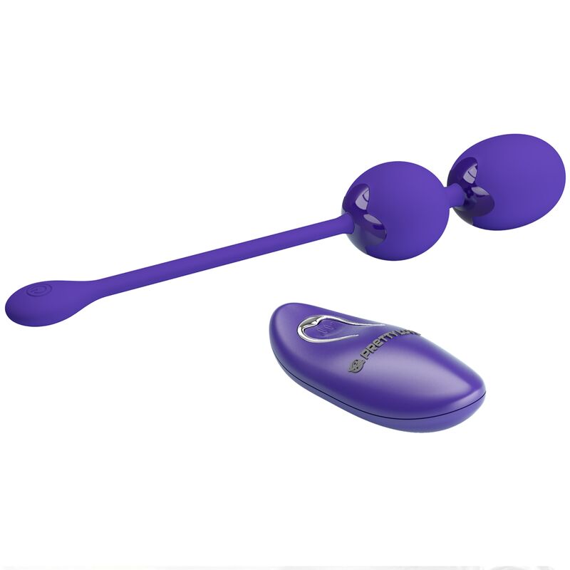 Remote Control Pretty Love Willie Youth Remote Control Balls Violet Vibration - 3