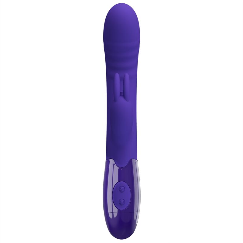 High Tech Pretty Love Cerberus Youth Violet Rabbit Vibrator - 2
