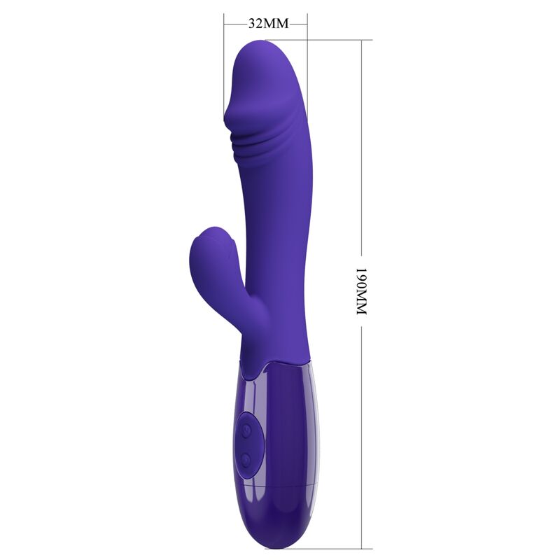 High Tech Pretty Love Snappy Youth Vibrator G Spot Stimulator Violet - 4