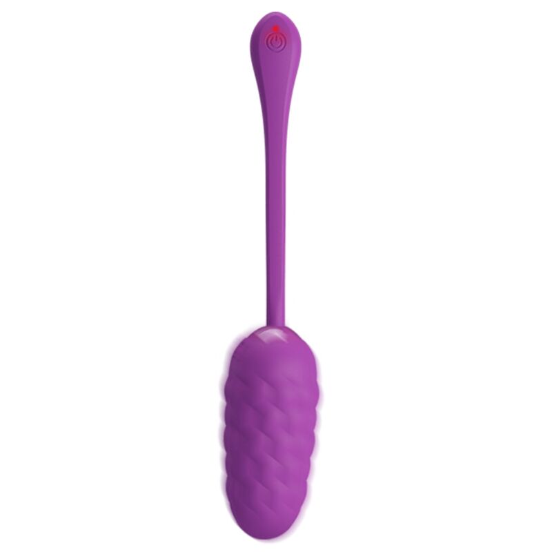 Fun Toys Pretty Love Vibrating Egg With Rechargeable Marine Texture - 4