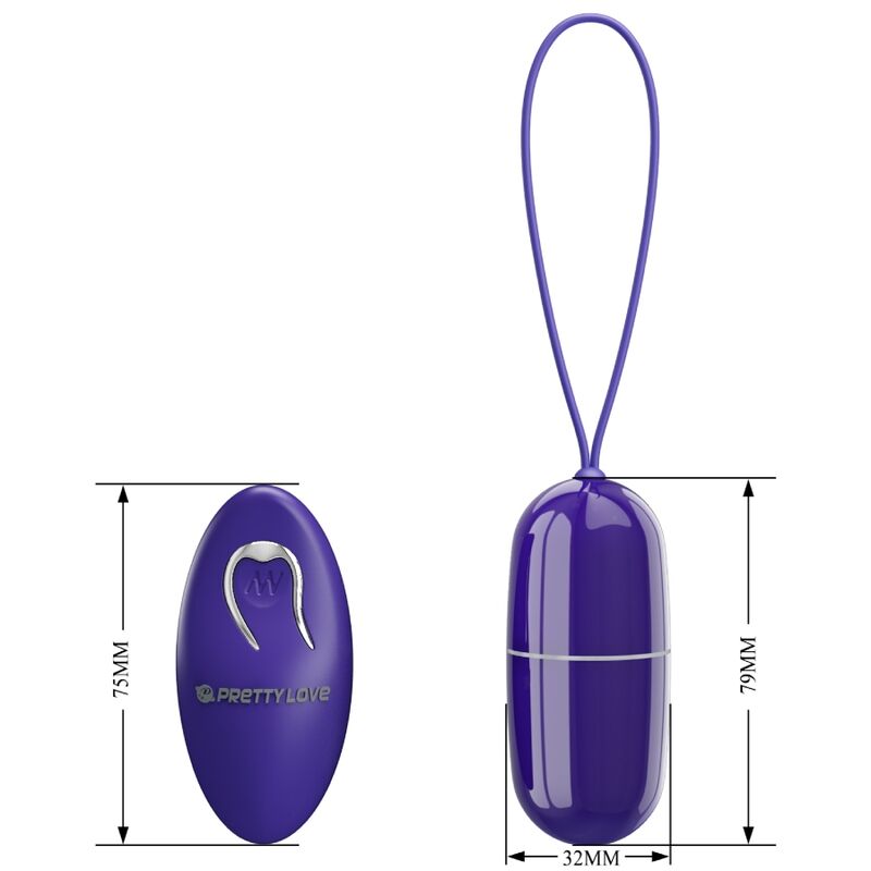 Remote Control Pretty Love Arvin Youth Violating Egg Remote Control Violet - 4