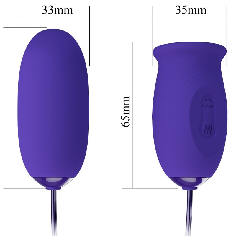 Fun Toys Pretty Love Daisy Youth Violet Rechargeable Vibrator Stimulator - 4
