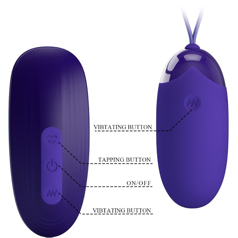 Remote Control Pretty Love Stimulator And Portable Egg - 5