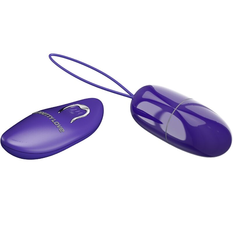 Remote Control Pretty Love Selkie Youth Mini Vibrating Egg Violet Remote Control - 3