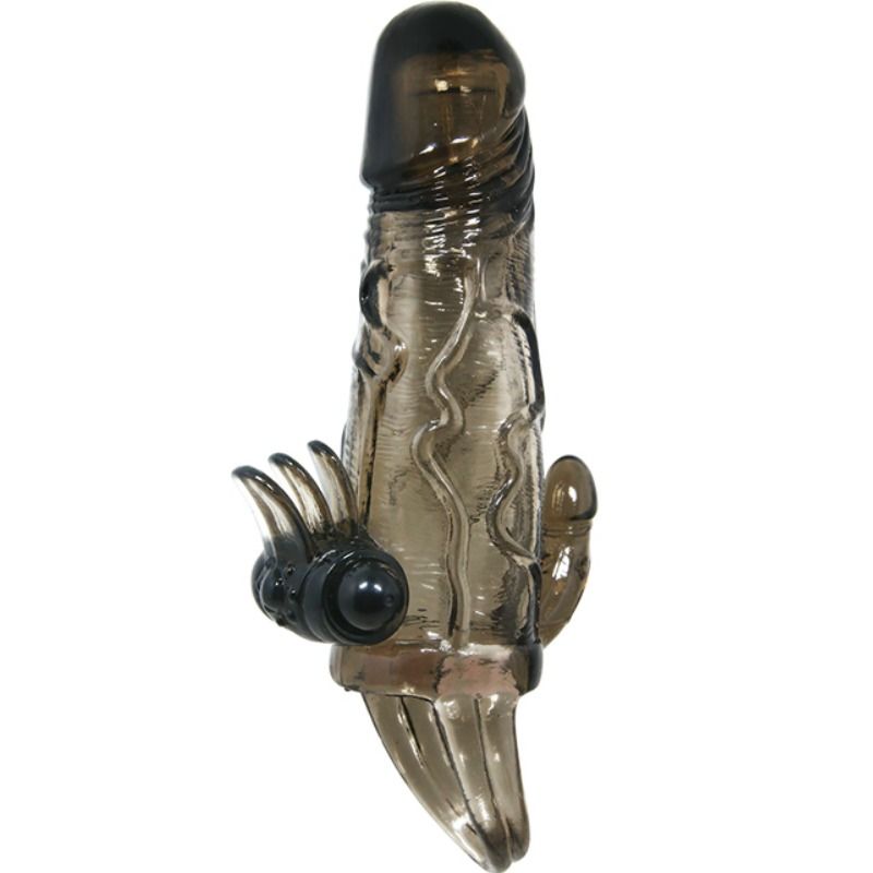 Baile For Him Brave Penis Cover With Clit And Anal Stimulation Double Bullet 16,5 cm - 2