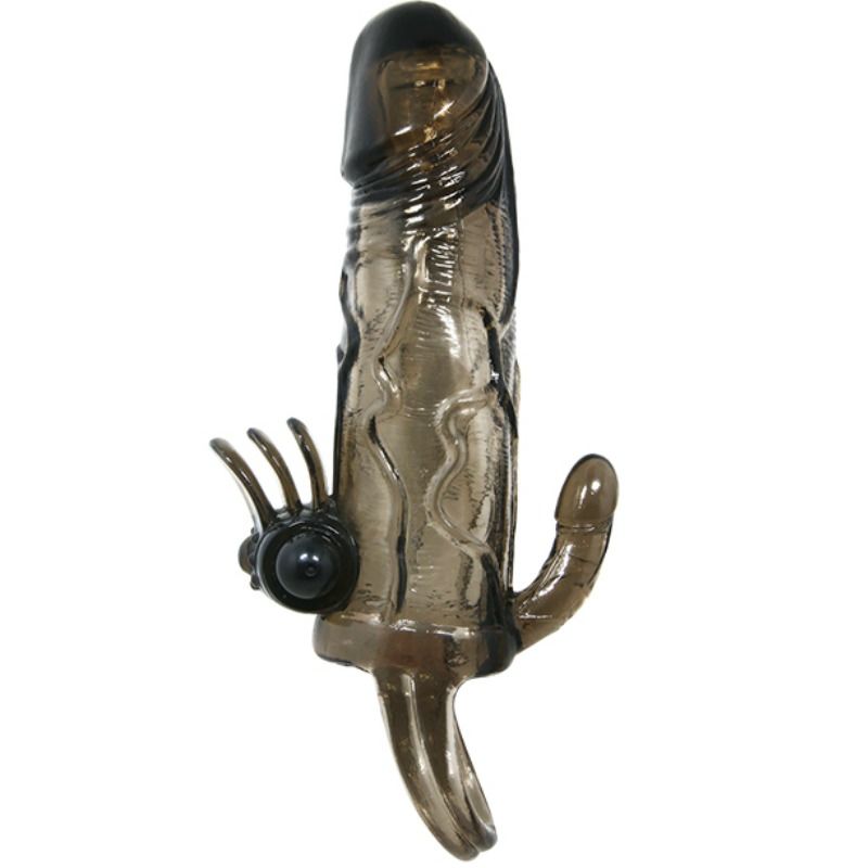 Baile For Him Brave Penis Cover With Clit And Anal Stimulation Double Bullet 16,5 cm - 4