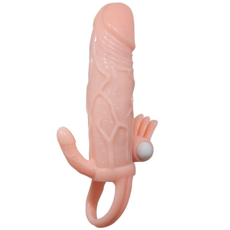 Baile For Him Brave Penis Cover With Clit And Anal Stimulation 16,5 cm - 5