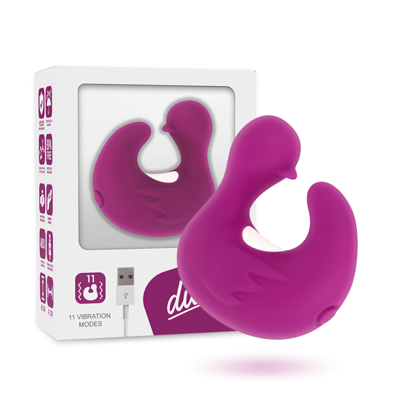 Coverme Duckymania Uppladdningsbar Silikon Stimulating Thimble