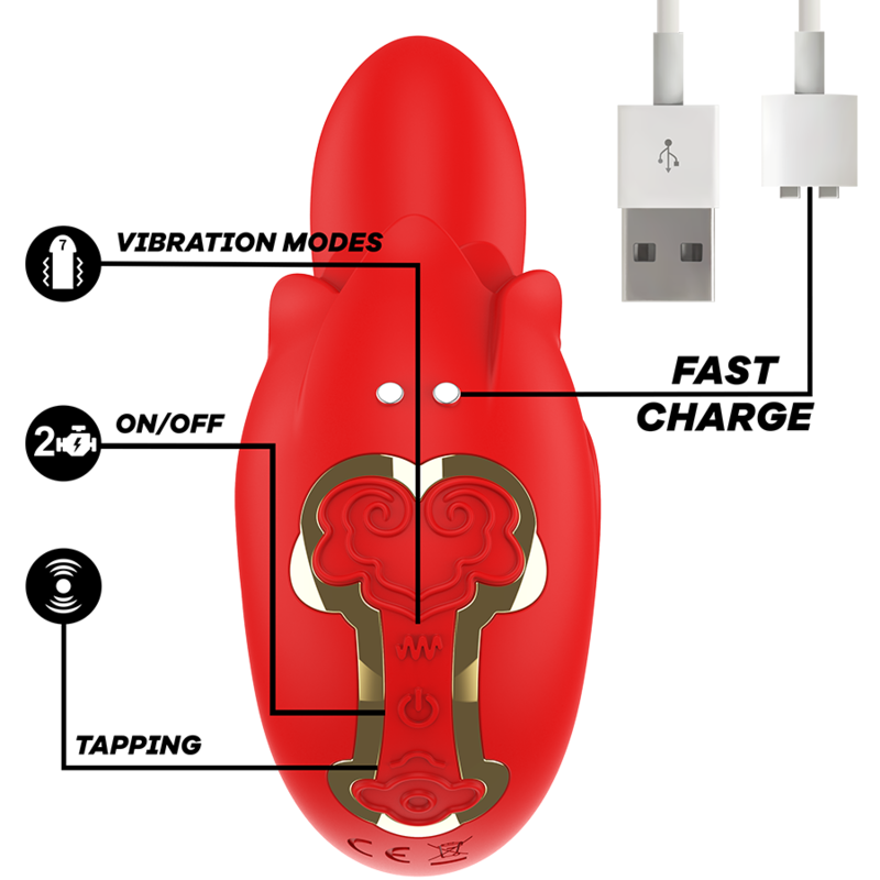 Mia Selena Stimulator Vibrating Tapping - 5