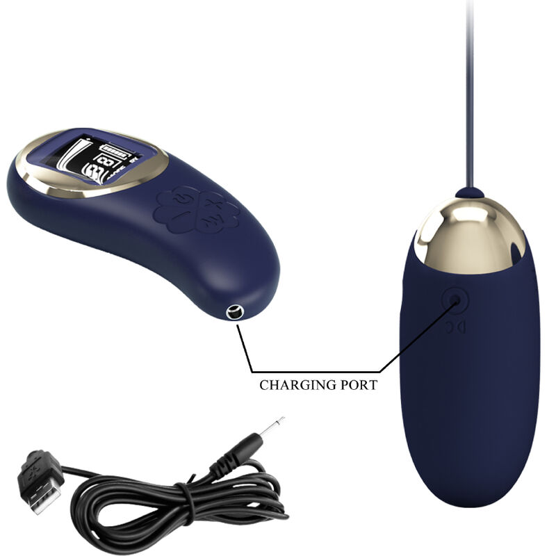 Remote Control Pretty Love Mina Vibrating Egg Remote Control - 5
