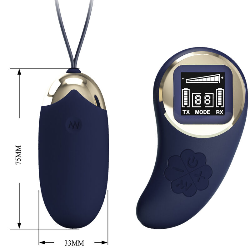 Remote Control Pretty Love Mina Vibrating Egg Remote Control - 3