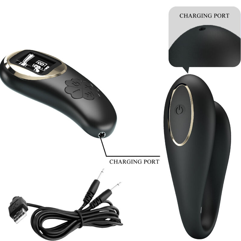 Remote Control Pretty Love Nathan Double Pleasure Vibrator Remote Control - 4