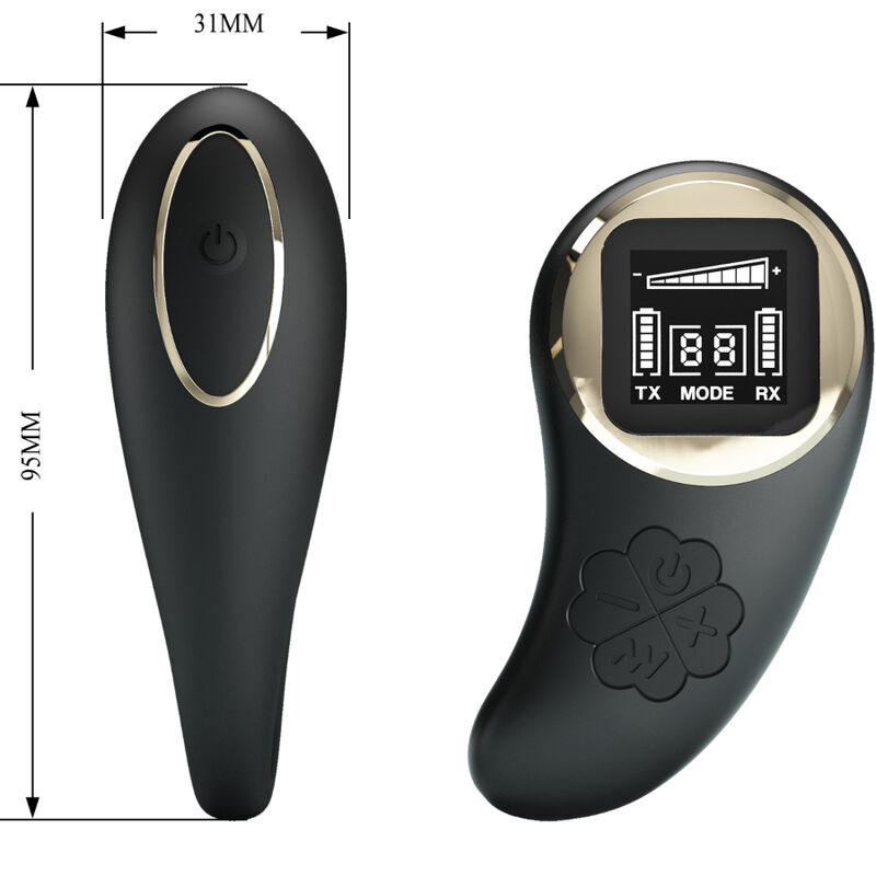 Remote Control Pretty Love Nathan Double Pleasure Vibrator Remote Control - 2