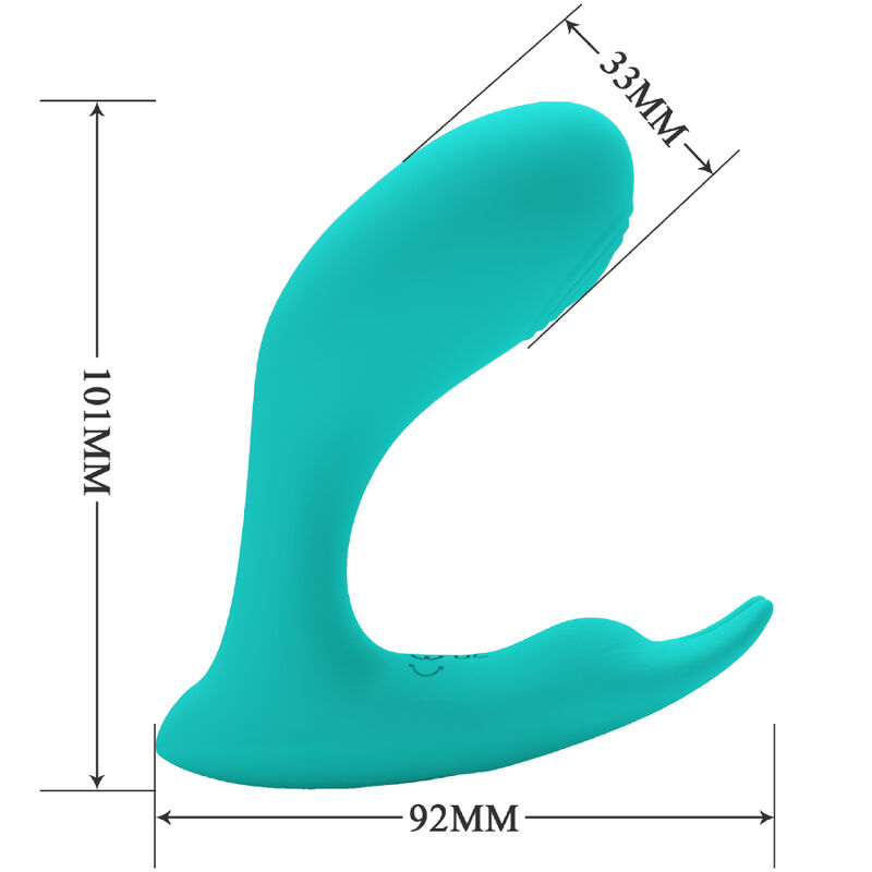 High Tech Pretty Love Idabelle Vibration Pulsation Remote Control - 4